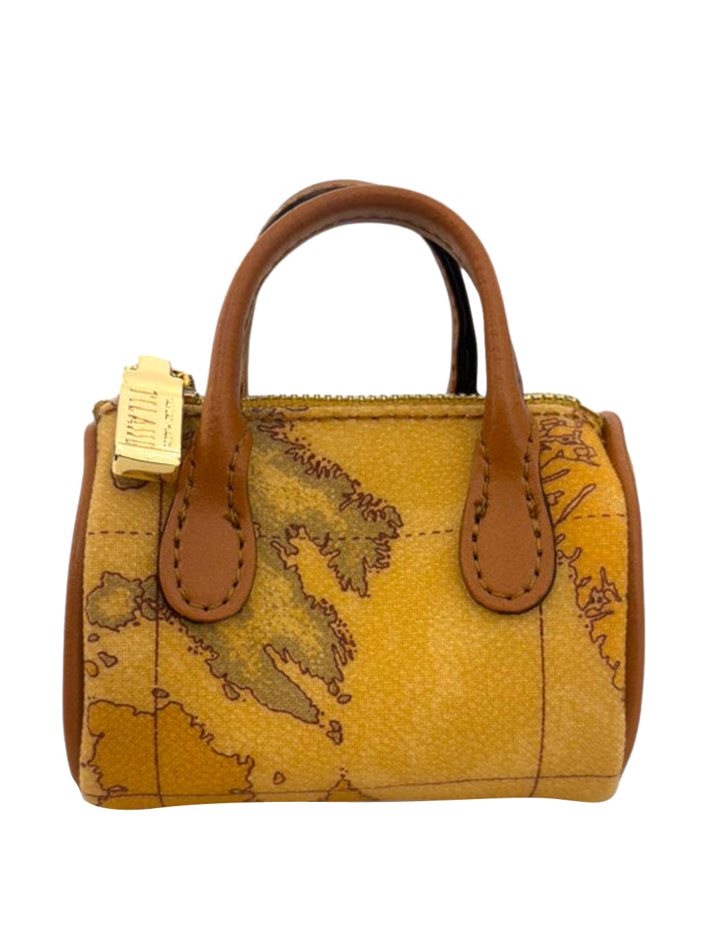 PRIMA CLASSE FLASH Alviero Martini Portachiavi Mini Bauletto - Naturale Naturale