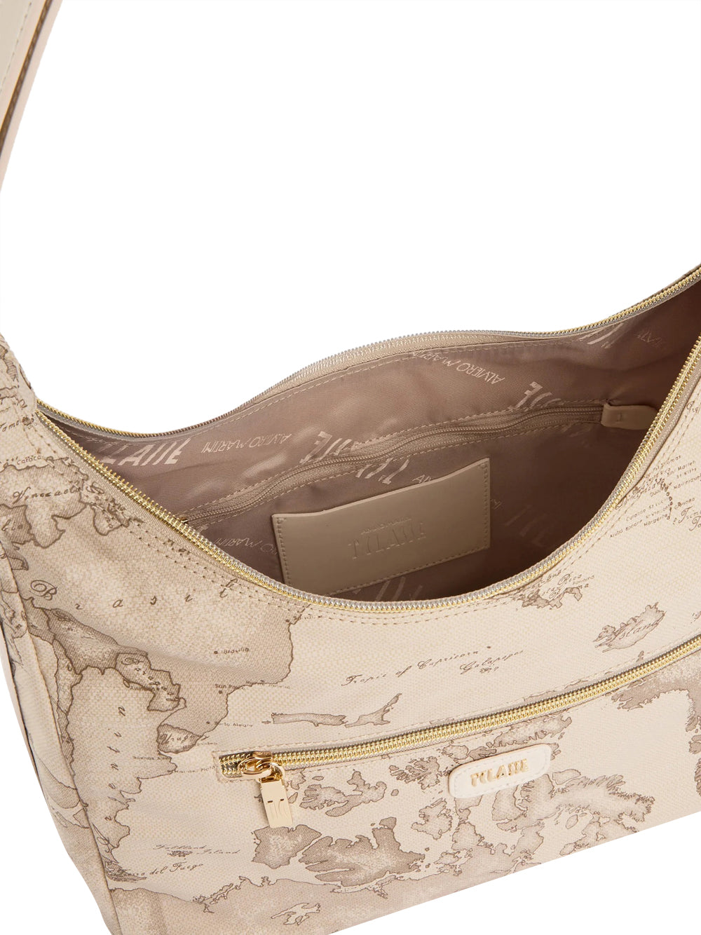 PRIMA CLASSE NYLON Borsa A Spalla Alviero Martini Geo Safari - Sabbia Sabbia