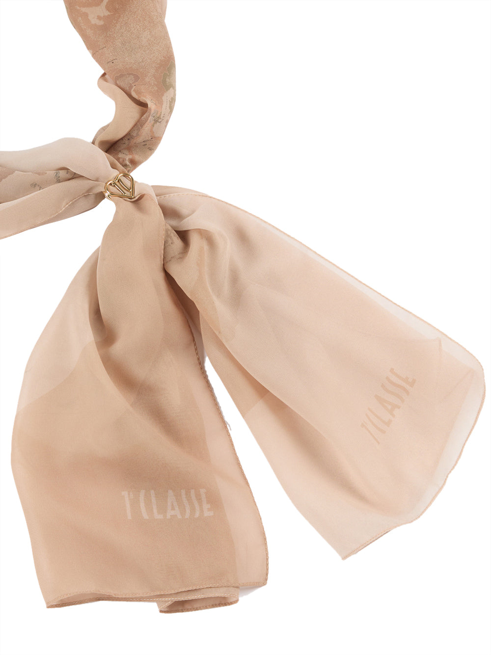 PRIMA CLASSE SETA Sciarpa Gioello Alviero Martini Rafa - Beige Beige