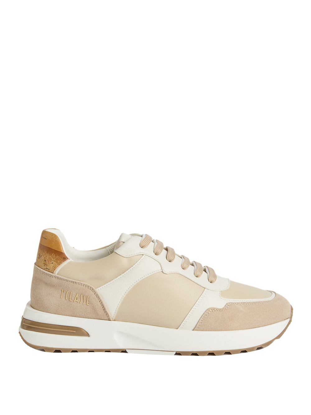 PRIMA CLASSE Prima Classe Sneaker Geo Road Bruges In Eco Nappa Beige Beige