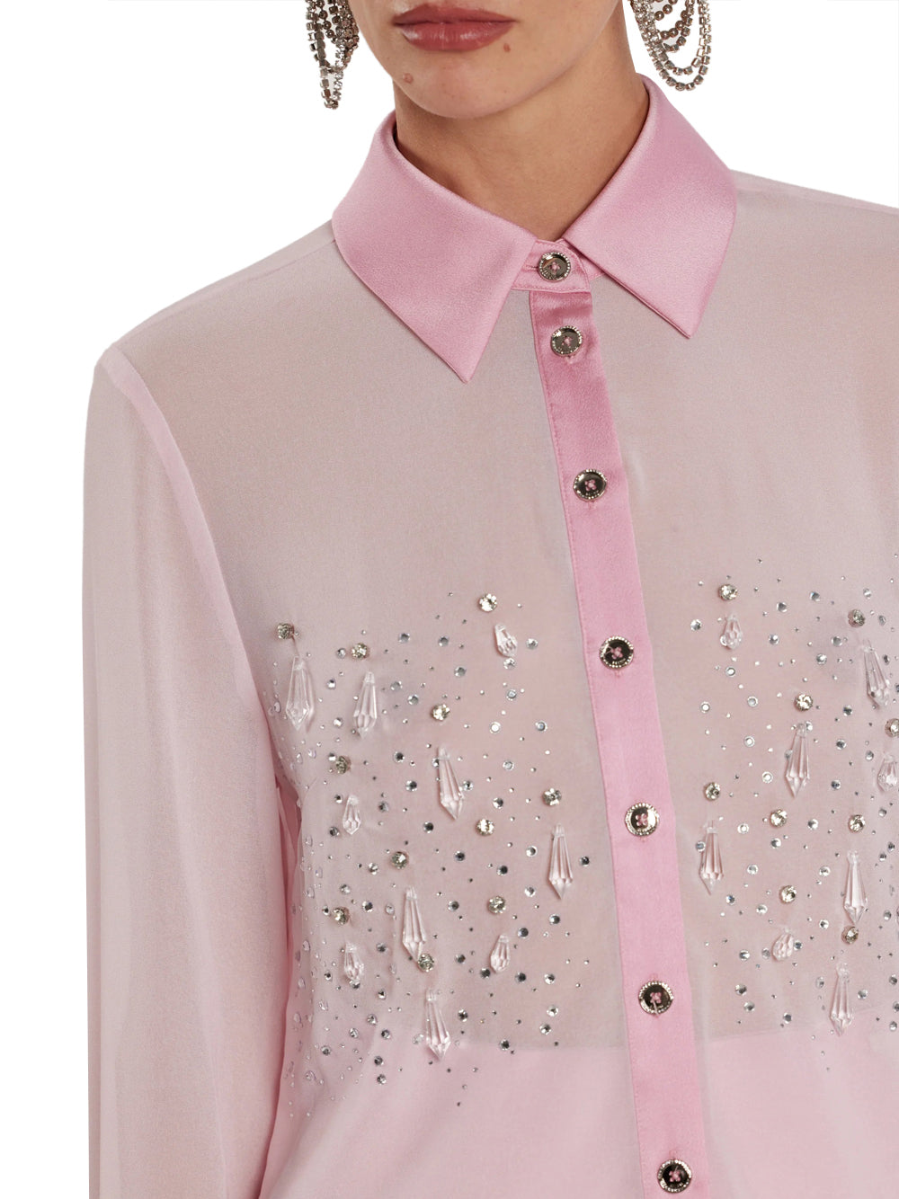 RELISH Camicia Relish Kiton Con Pendenti - Rosa Rosa
