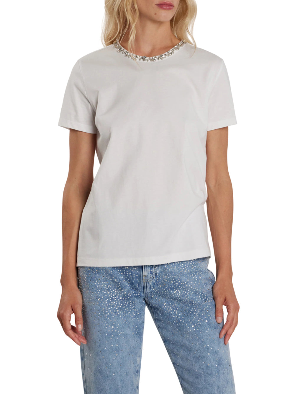 RELISH T-Shirt Relish Oscar Con Applicazioni - Bianco Bianco