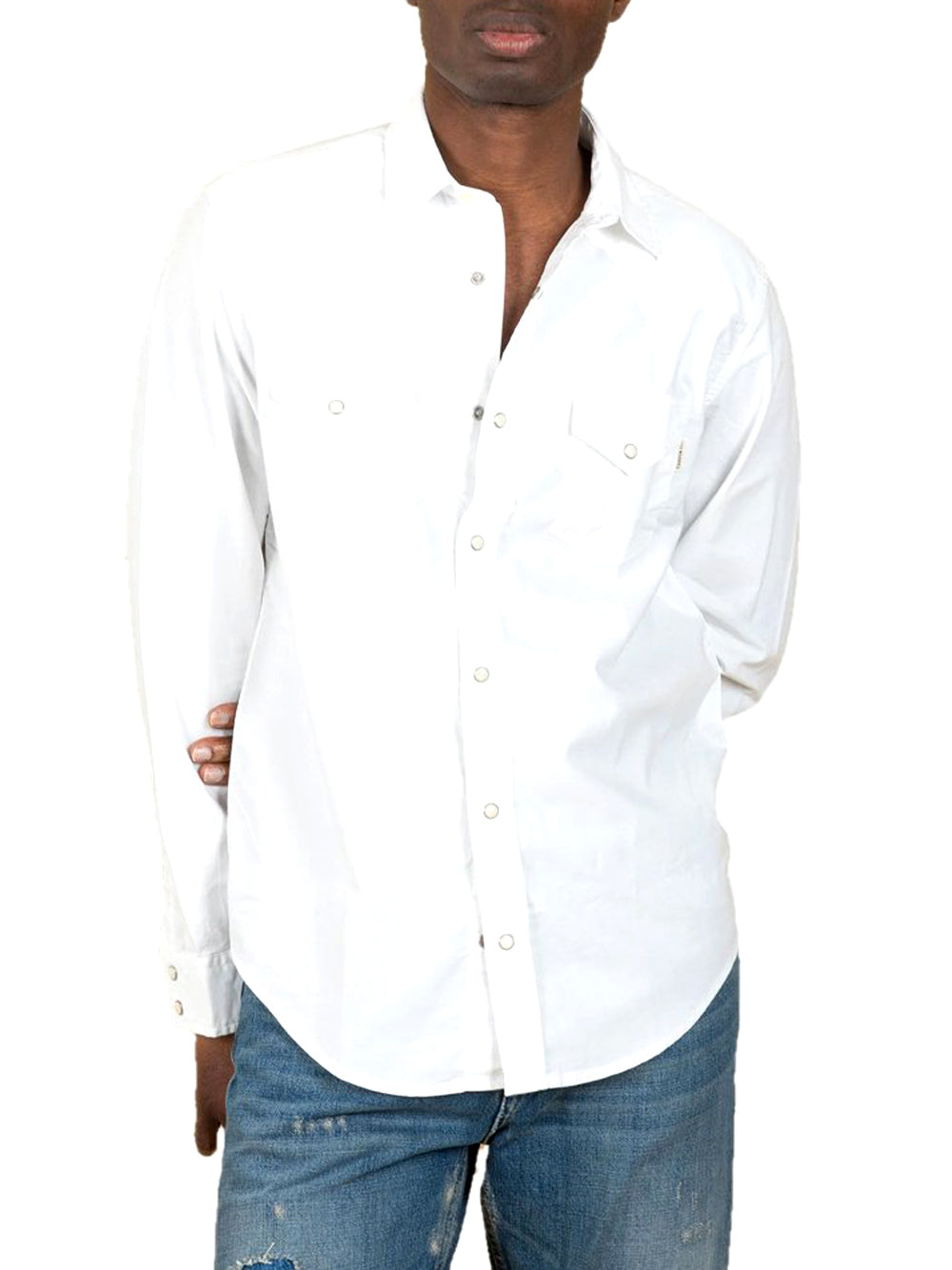 ROY ROGERS Roy Rogers Camicia Martin Oxford Bianco Bianco