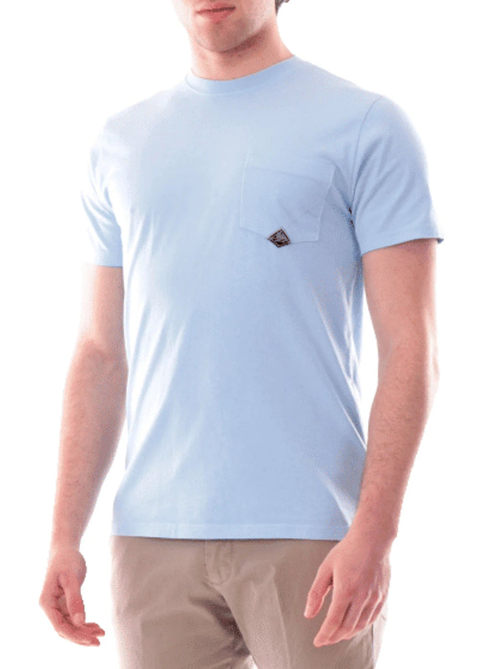 ROY ROGERS Roy Rogers T-Shirt Pocket Celeste Celeste