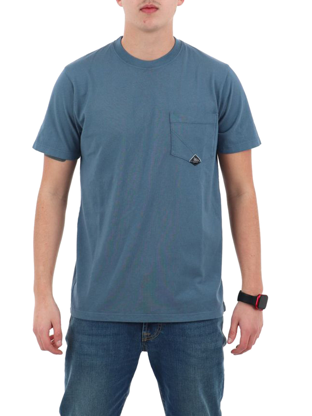 ROY ROGERS T-Shirt Roy Rogers Pocket Blu Blu