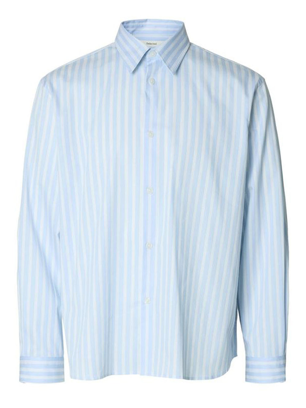 SELECTED Camicia Selected George - Azzurro Azzurro