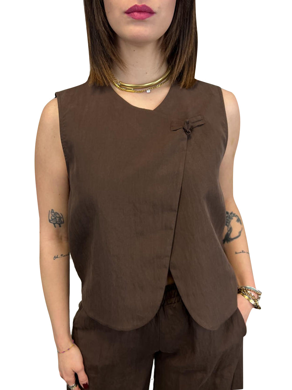 SUSY MIX Completo Giacca e Pantalone Susy Mix - Moro Moro