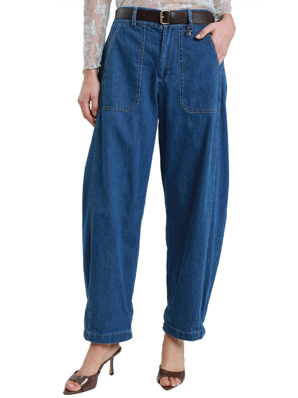 SUSY MIX Jeans Baggy Susy Mix - Denim DENIM
