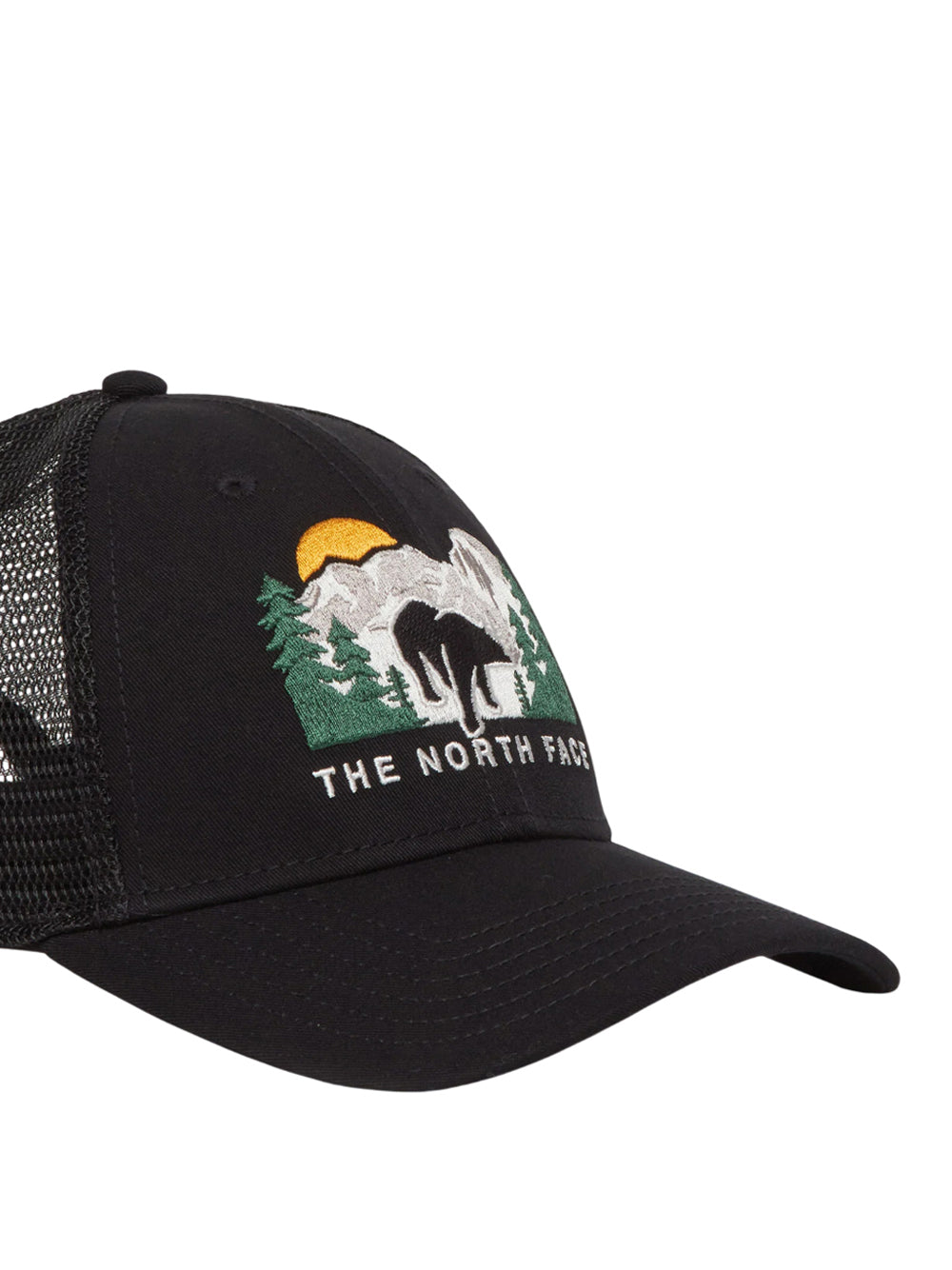 THE NORTH FACE Cappello The North Face Trucker Mudder Con Grafica Ricamata - Nero Nero