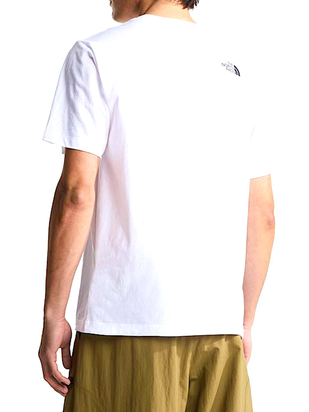 THE NORTH FACE T-Shirt Evolution Half Dome Regular The North Face - Bianco Bianco/nero