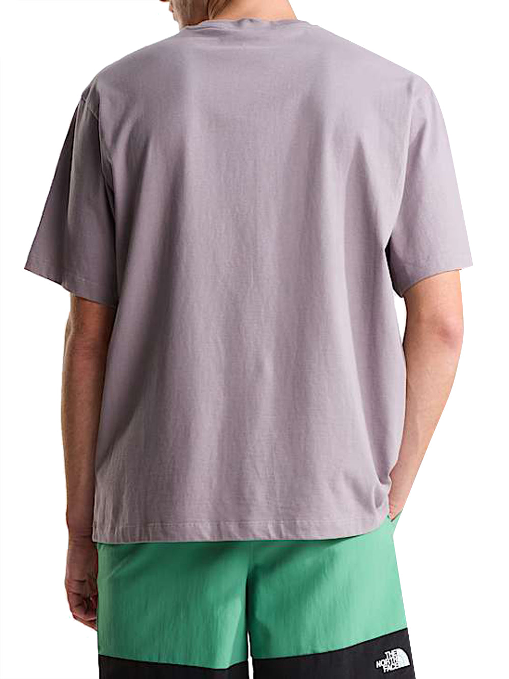THE NORTH FACE T-Shirt TNF Essential Simple Dome The North Face - Grigio/Viola Grigio