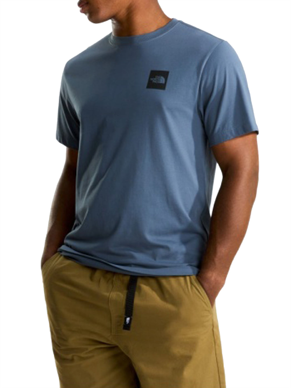 THE NORTH FACE T-Shirt Evolution Box Half Dome Regular The North Face - Granite Grey Grigio