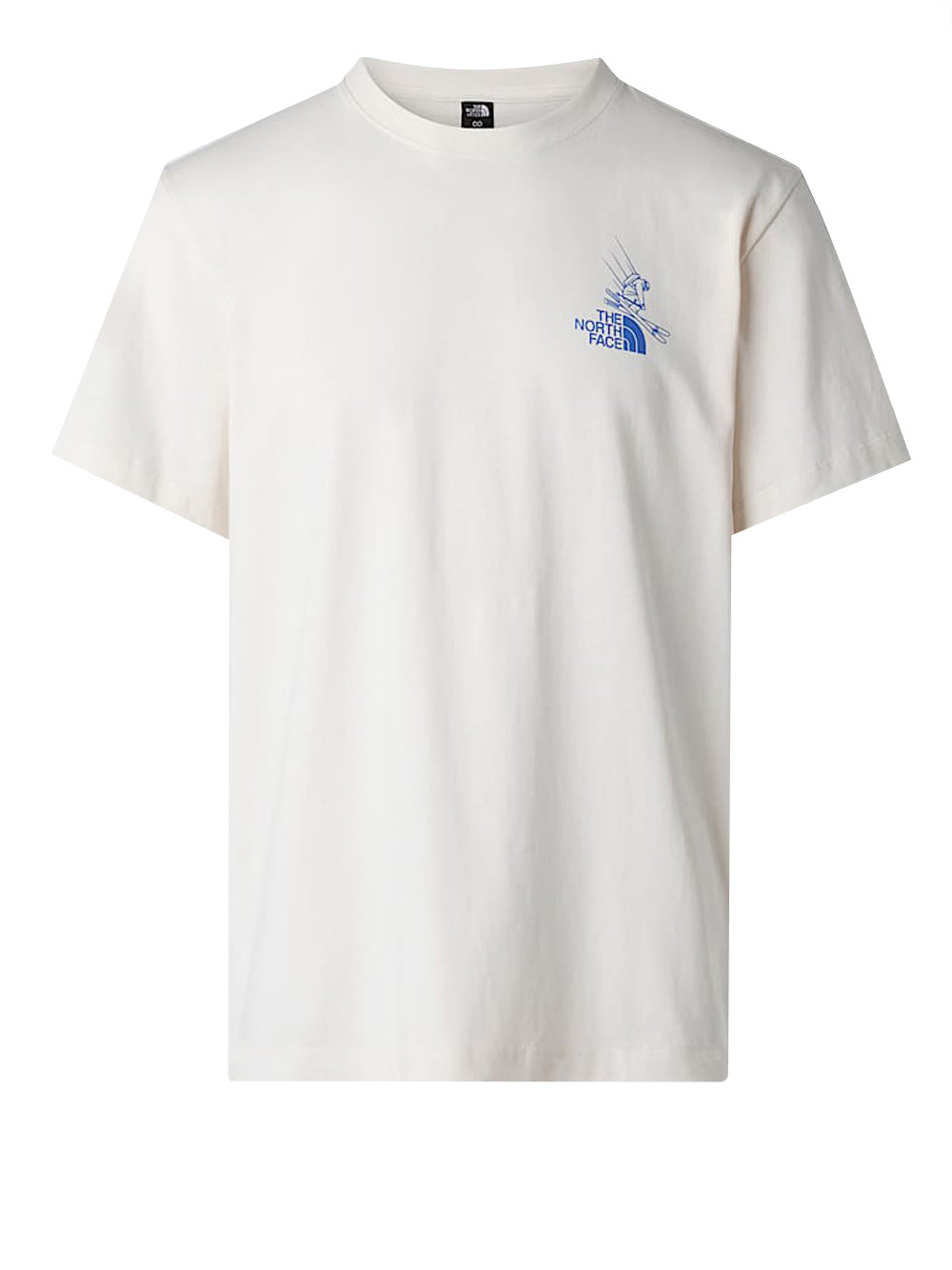 THE NORTH FACE T-shirt Mountain Celebration Regular The North Face - Panna Panna