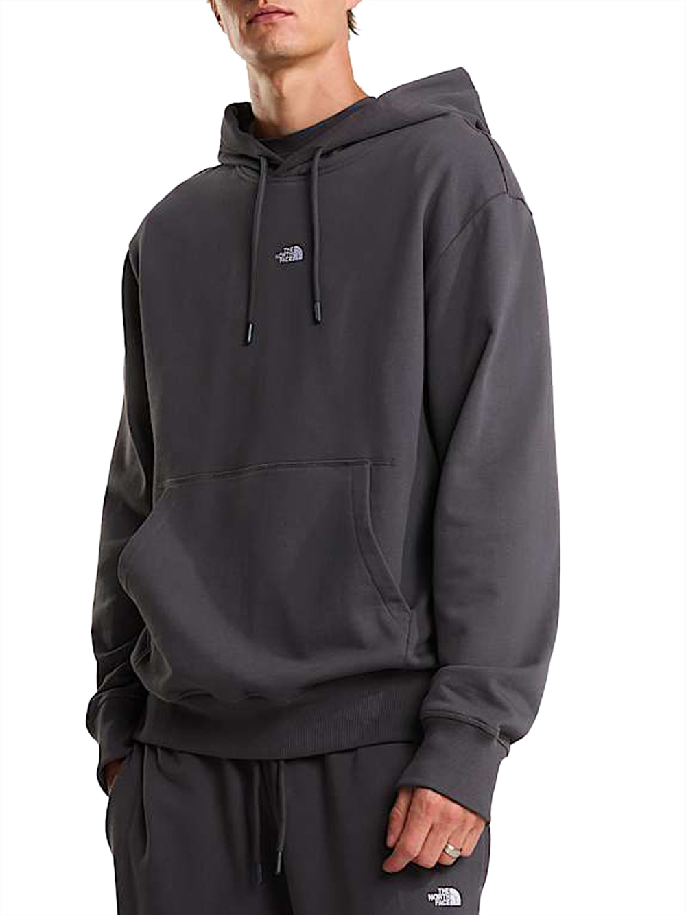 THE NORTH FACE North Face Felpa Essential Light Relaxed Hoodie Grigio