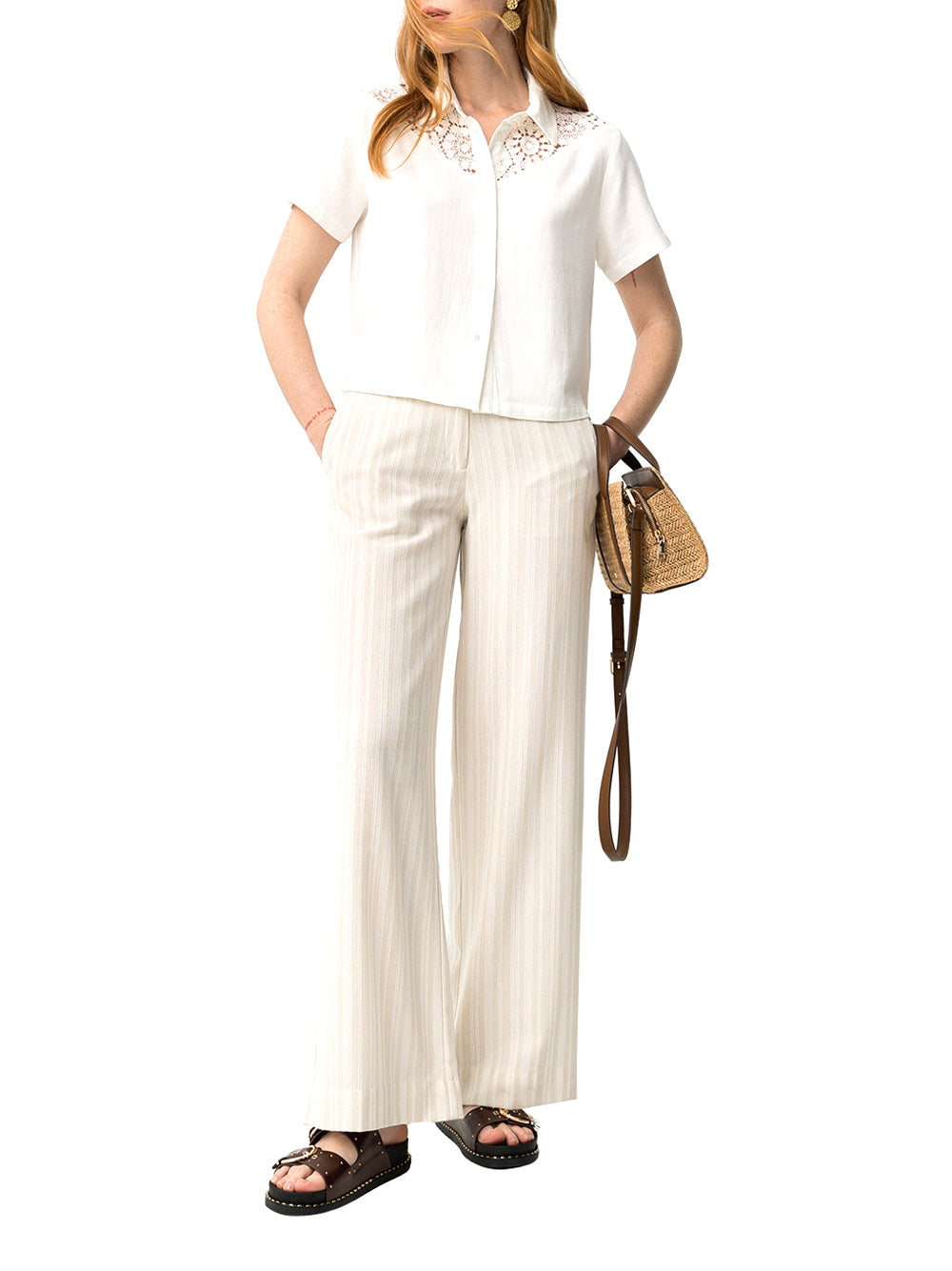 TIFFOSI Camicia Tiffosi Lisma - Bianco Bianco