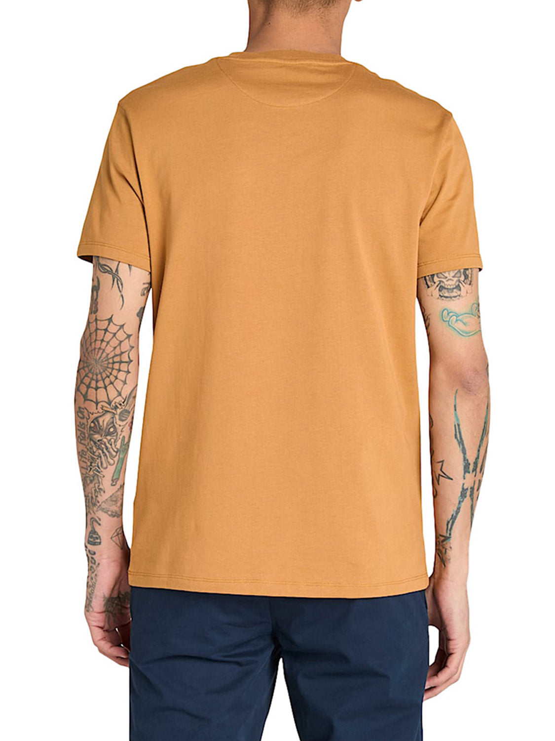 TIMBERLAND Timberland T-Shirt Uomo Giallo Ocra - Giallo Wheat Boot