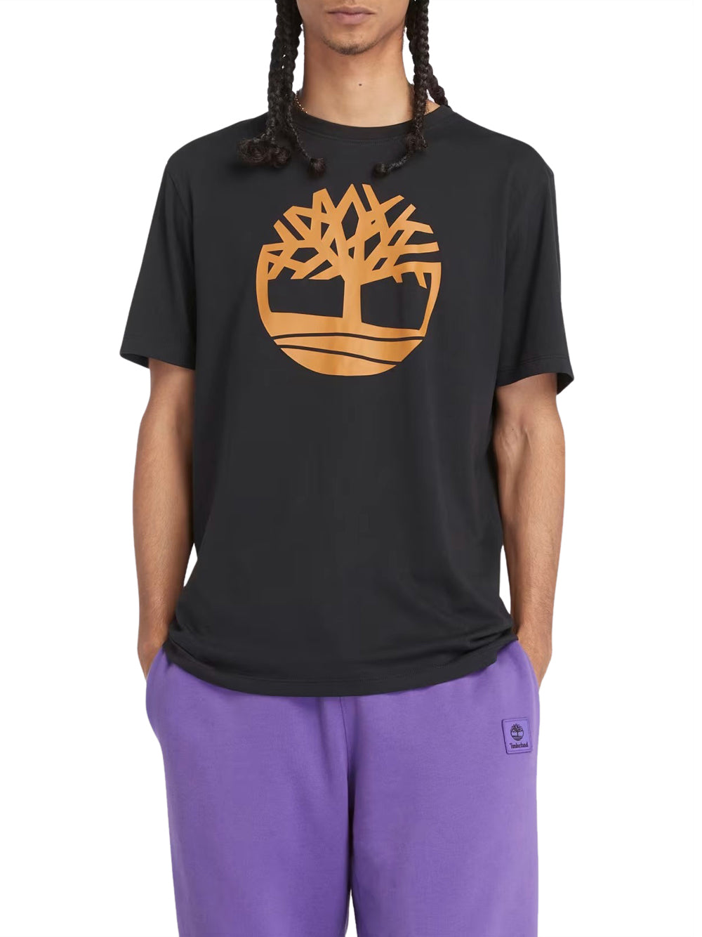 TIMBERLAND T-Shirt Timberland Kennebec River Tree - Nero Nero