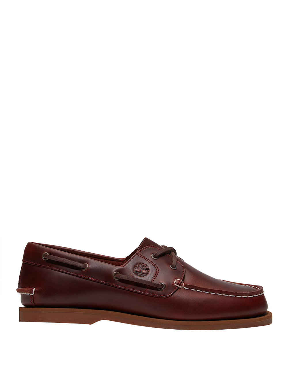TIMBERLAND Timberland Mocassini da Barca Classic da Donna in Bordeaux Burgundy Full Grain