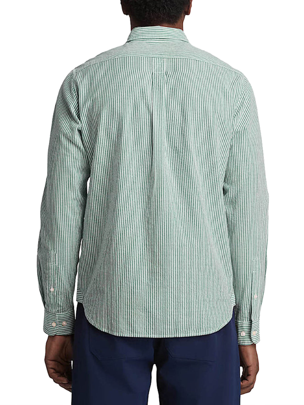 TIMBERLAND Camicia Ls Seersucker Striped Timberland - Verde Verde