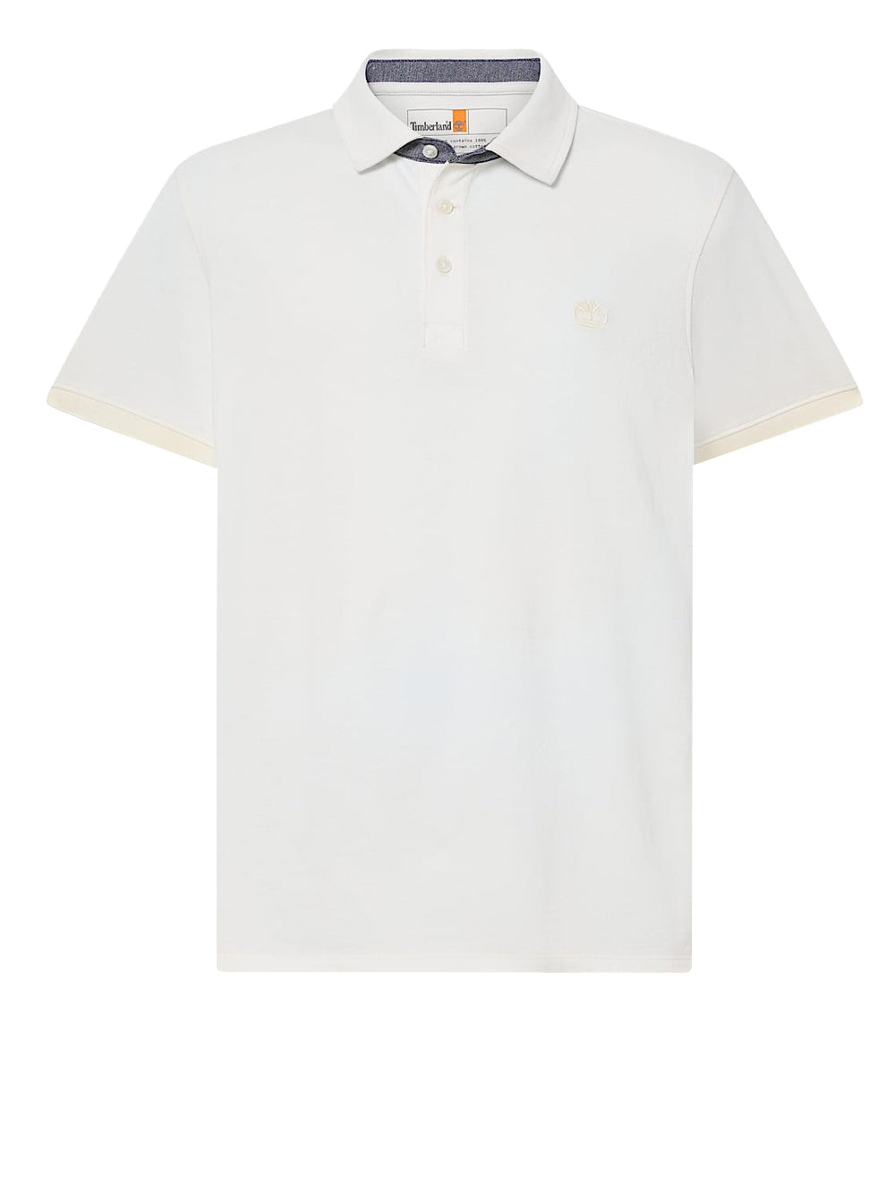 TIMBERLAND Timberland Polo Oxford a Maniche Corte Baboosic Brook da Uomo White Vintage White
