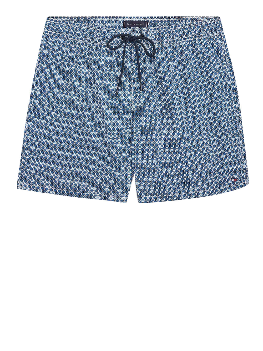 TOMMY BEACHWEAR Tommy Beachwear Costume Media Lunghezza Con Stampa - Blu Blu
