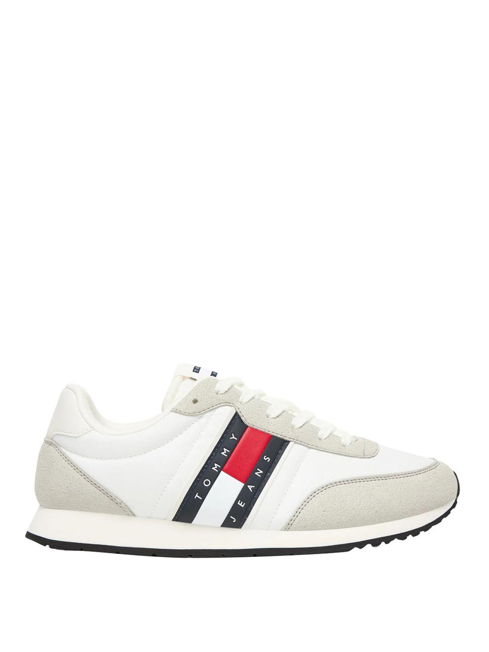 TOMMY HILFIGER 2USCITA Tommy Hilfiger Tjm Classic Runner Sneakers - Bianco Ecru