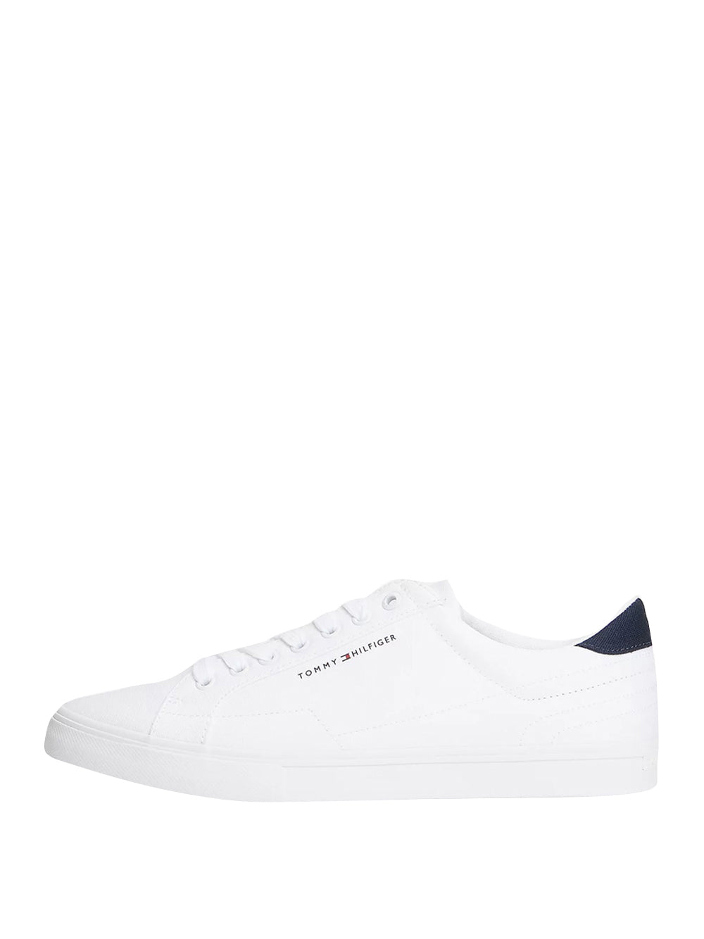 TOMMY HILFIGER 2USCITA Sneakers Tommy Hilfiger In Tela - Bianco Bianco