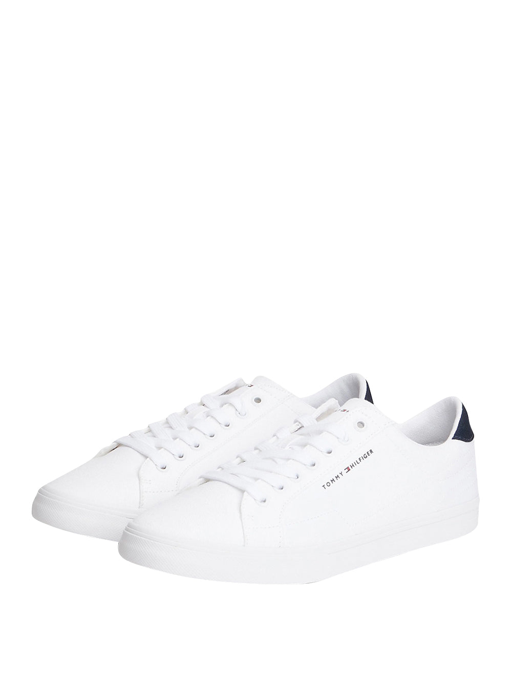 TOMMY HILFIGER 2USCITA Sneakers Tommy Hilfiger In Tela - Bianco Bianco