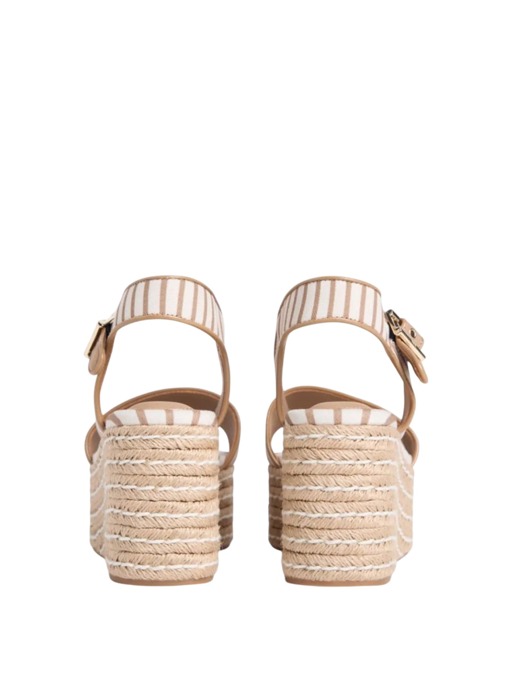 TOMMY HILFIGER 2USCITA Sandalo Tommy Hilfiger Platform Wedge Breto Soft Cream Soft Cream