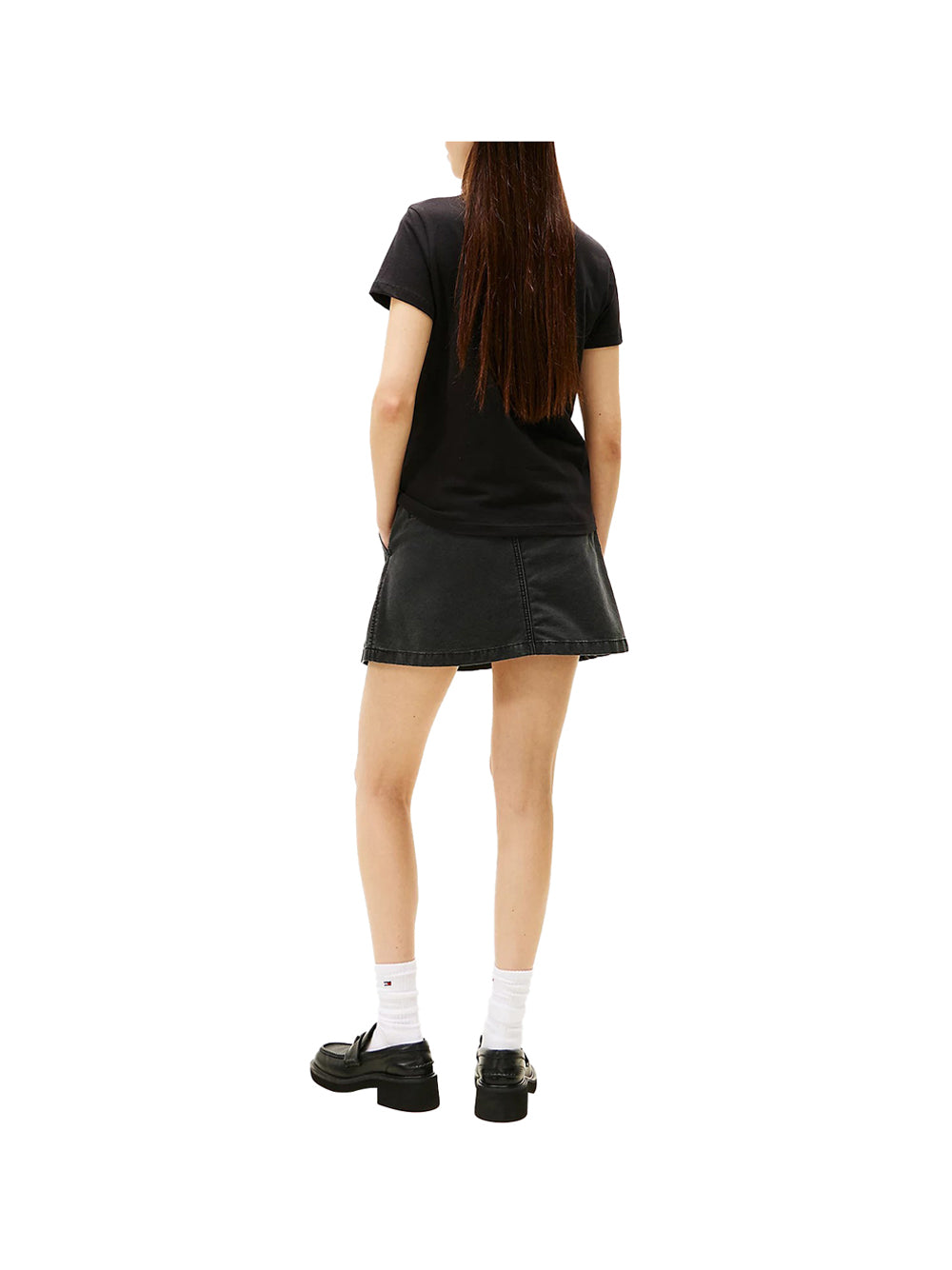 TOMMY JEANS 2USCITA Tommy Hilfiger Tjw Regular Party Flag Nero Nero