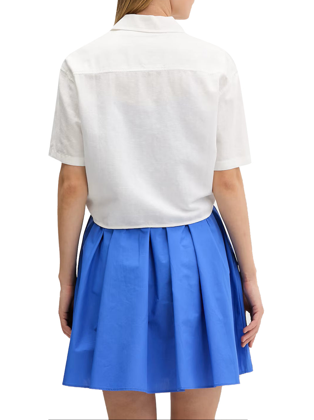 TOMMY JEANS 2USCITA Tommy Jeans Camicia Tjw Tie Front Linen - Bianco Ecru