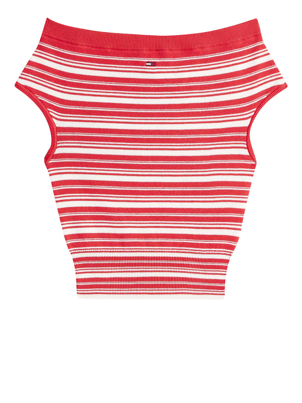 TOMMY JEANS 2USCITA Tommy Jeans Top Off Shoulder - Rosso Red Alert