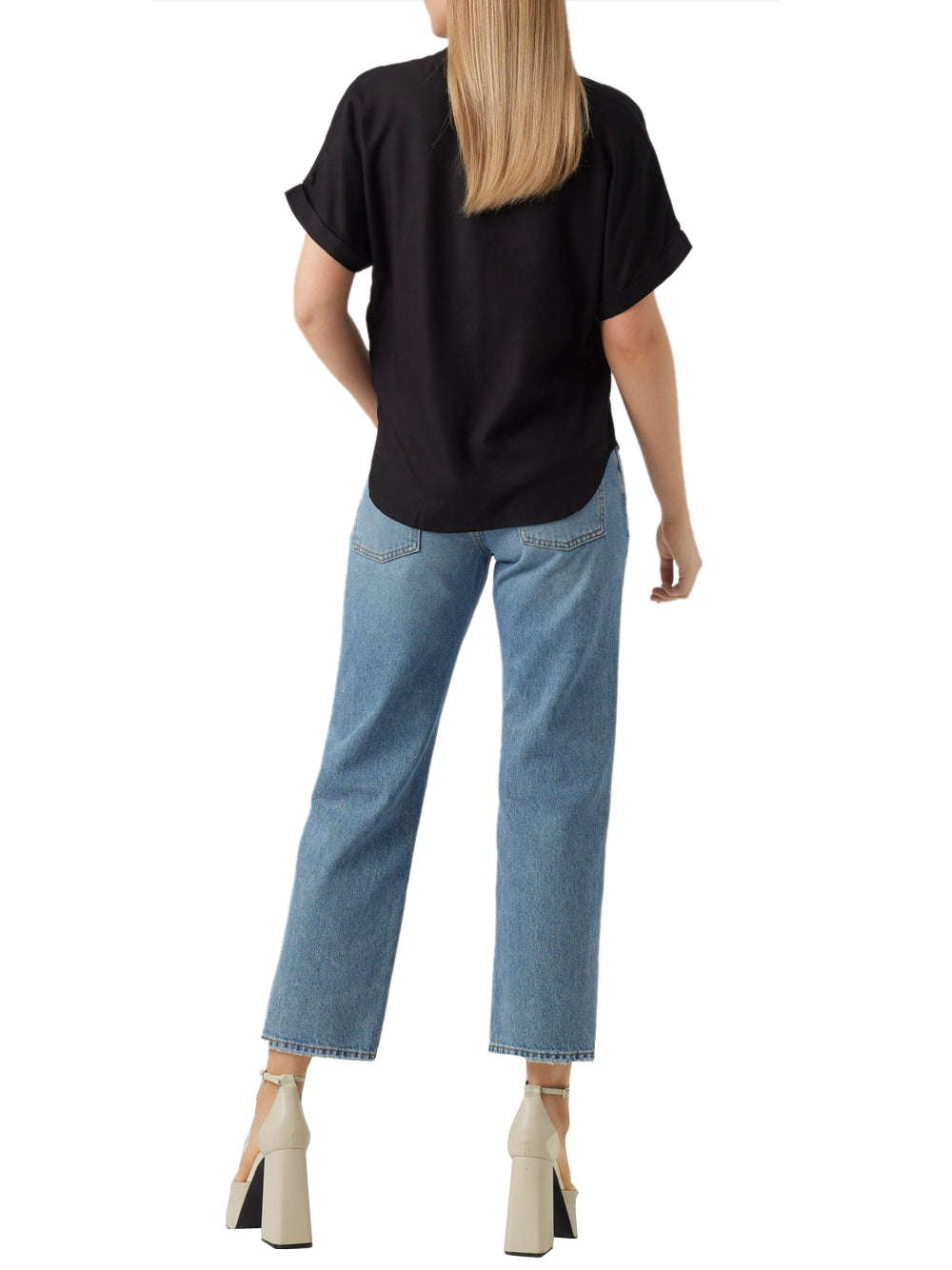 VERO MODA STC Vera Moda Top Vmbeauty - Nero Nero