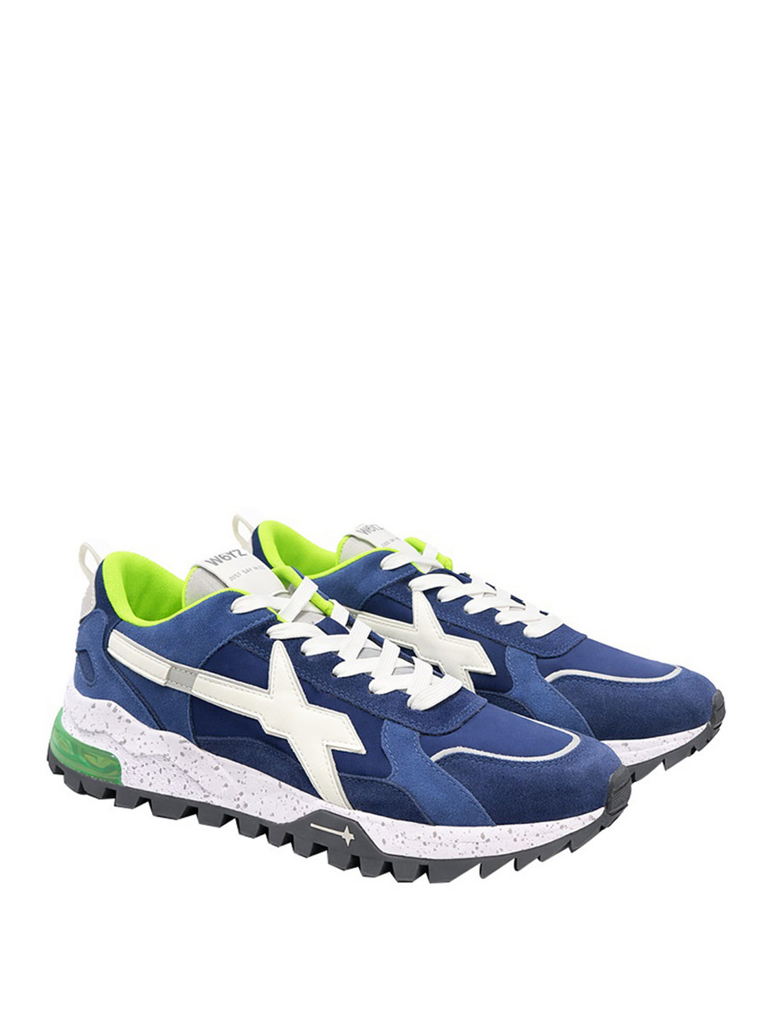 W6YZ Sneakers W6yz Breeze 3-M -Blu NAVY
