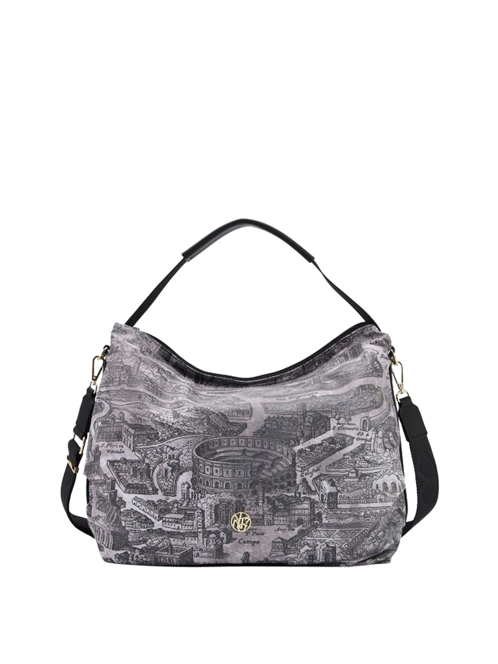 WHYNOT STC Borsa a Mano Hobo WhyNot - Nero BLACK