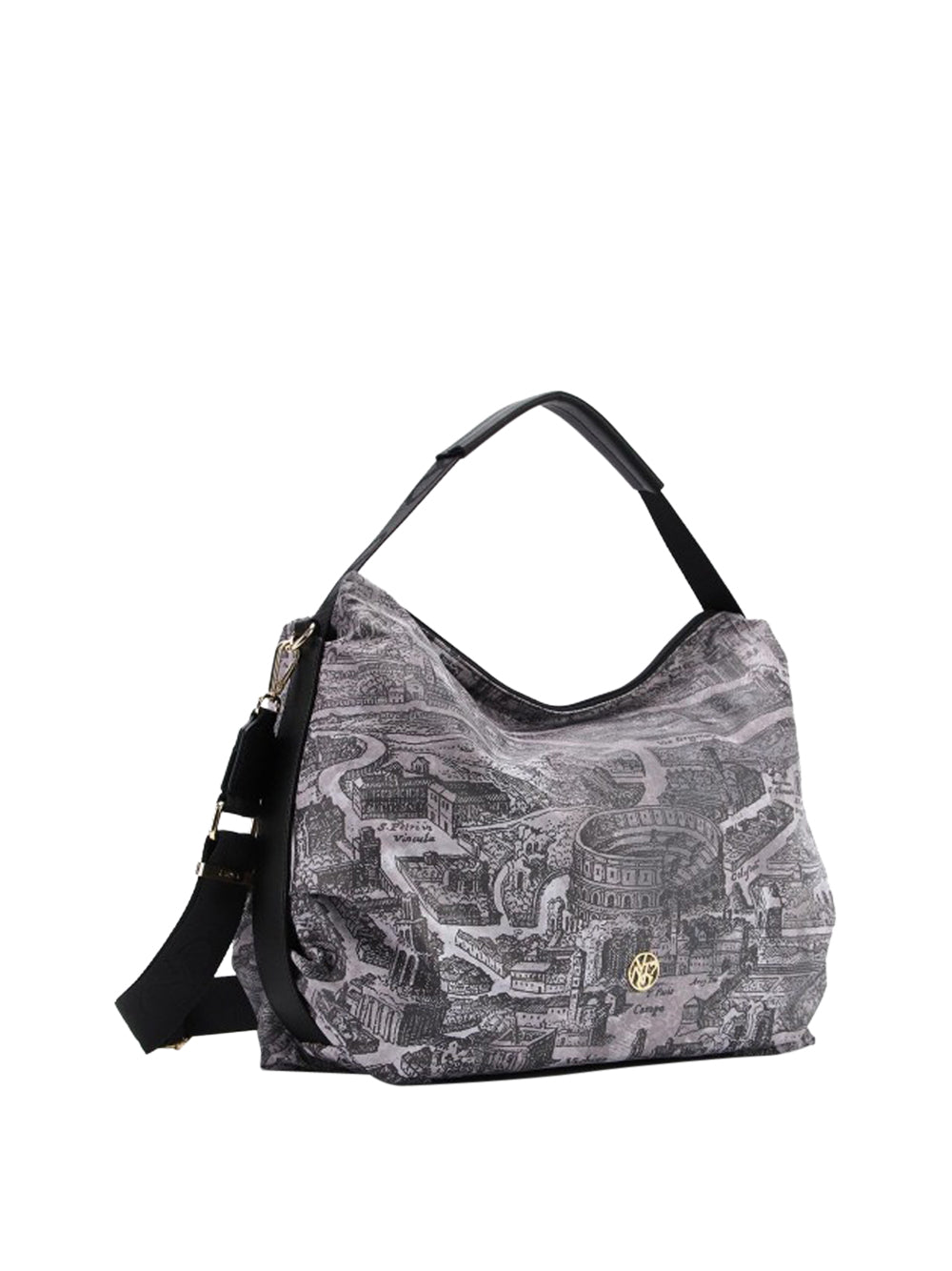WHYNOT STC Borsa a Mano Hobo WhyNot - Nero BLACK