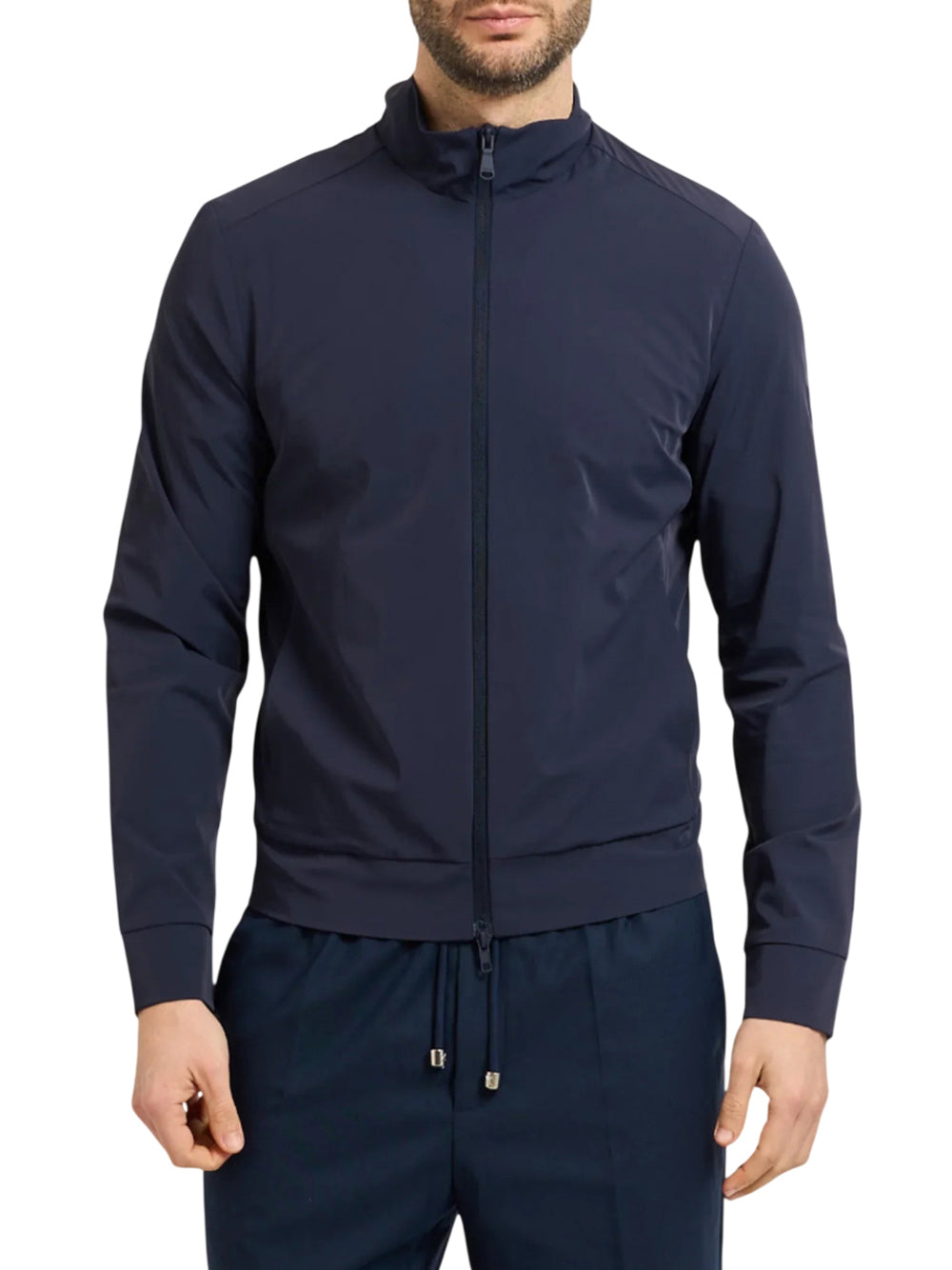 YES ZEE Giacca Yes Zee In Tessuto Tecnico - Blu Blu