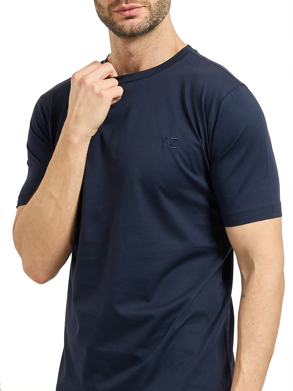 YES ZEE T-shirt Girocollo Yes Zee - Blu NAVY