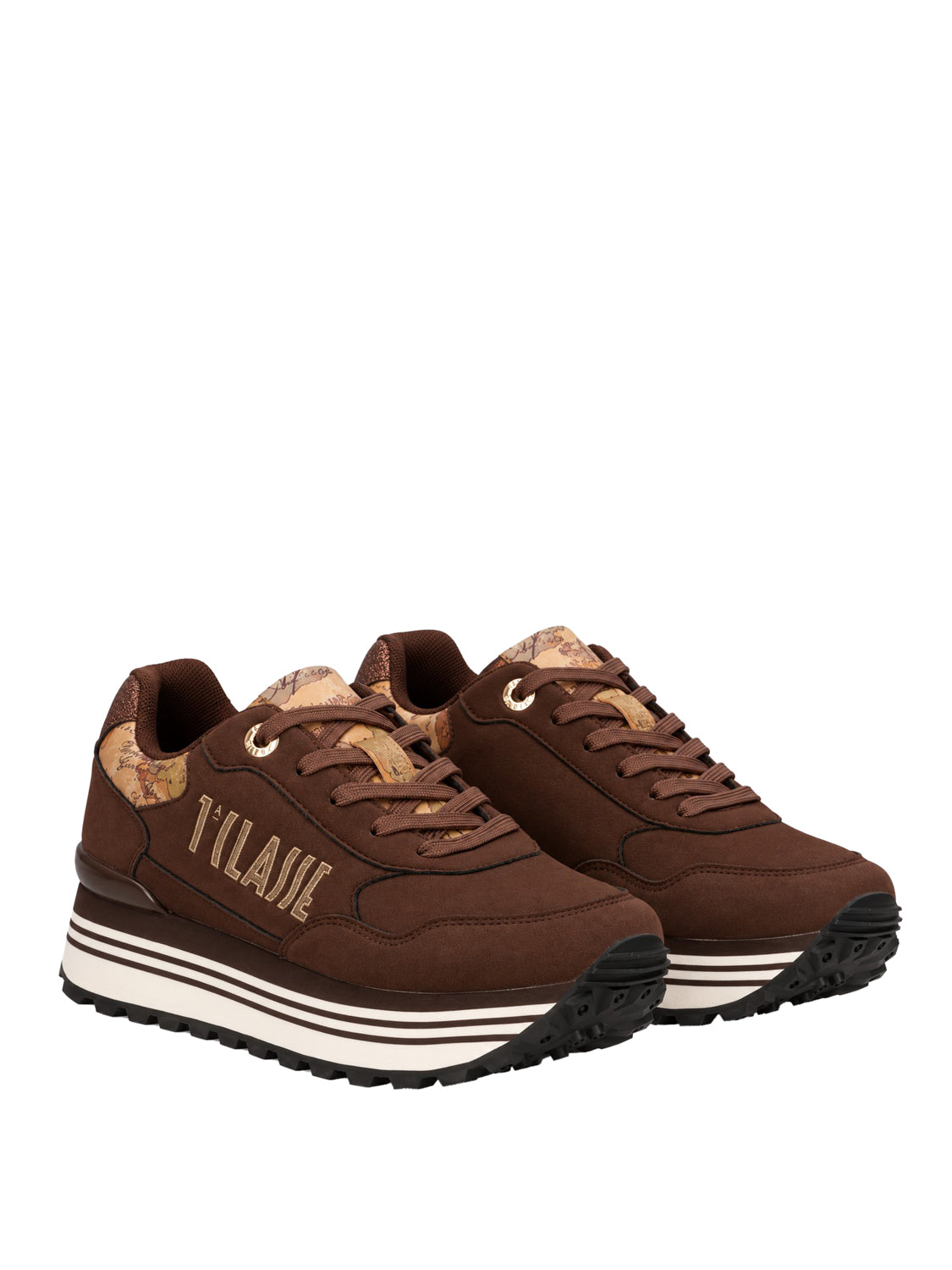 2 PRIMA CLASSE Prima Classe Sneakers 2559 1269 Testa di Moro T.Moro/Geo Beige