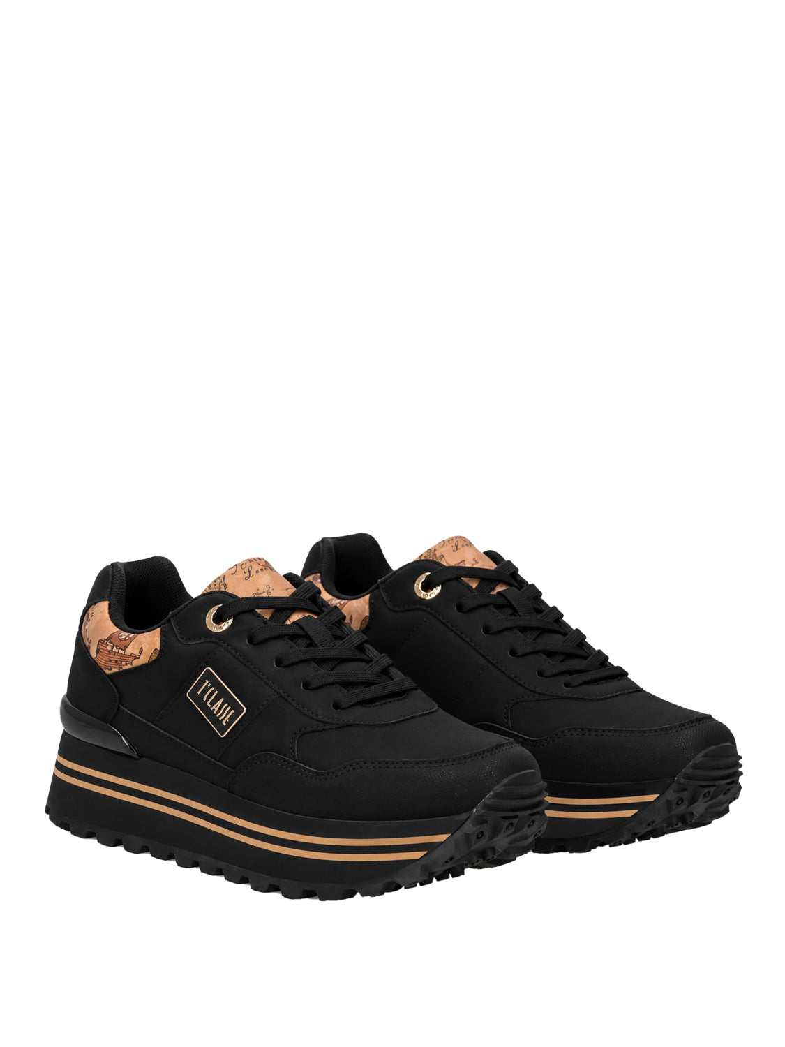 2 PRIMA CLASSE Prima Classe Sneakers 2560 1983 Nero Nero/Geo Beige
