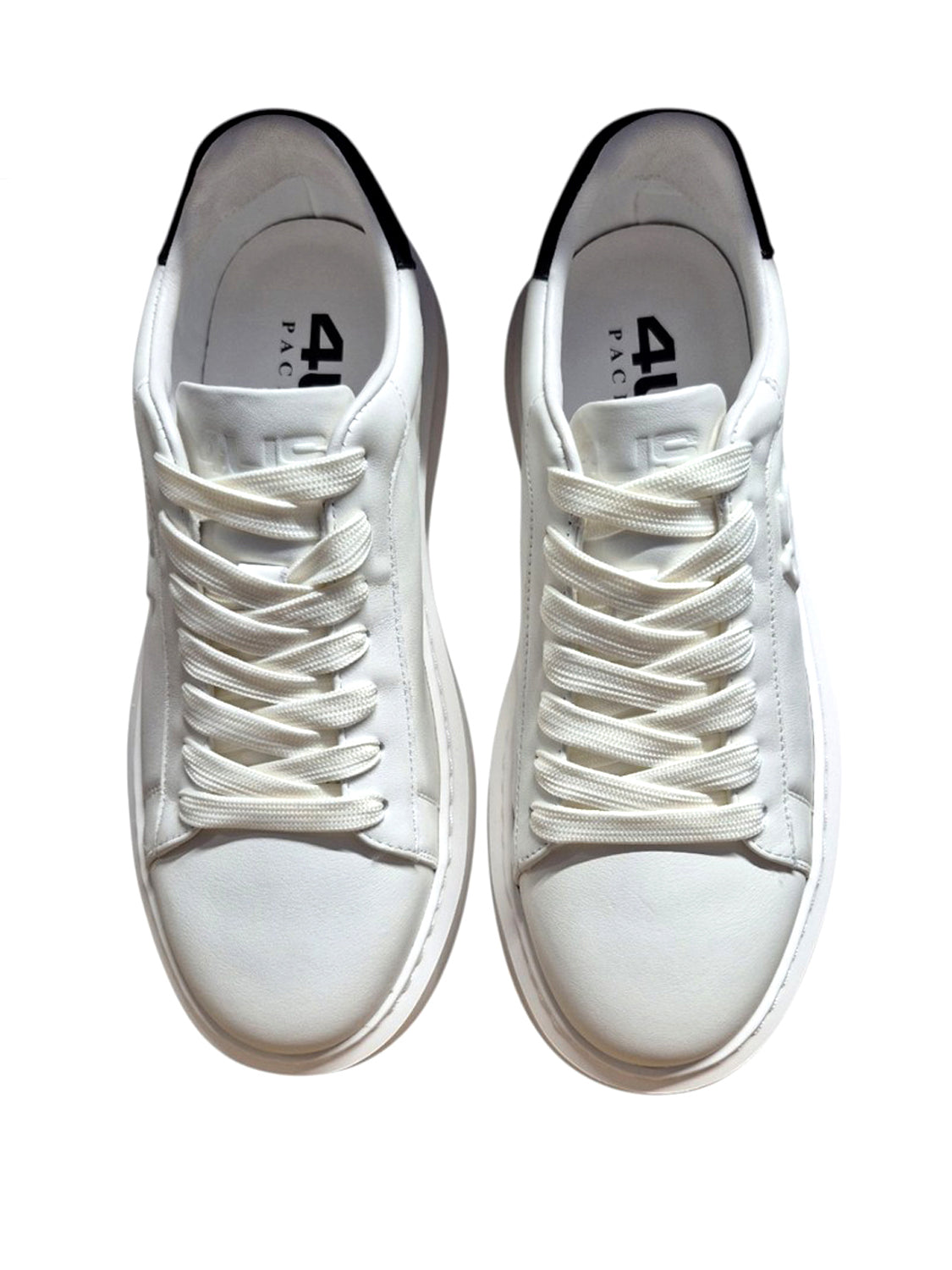 Paciotti Sneakers Pelle 4US00121 4US - Bianco/Nero Bianco/nero