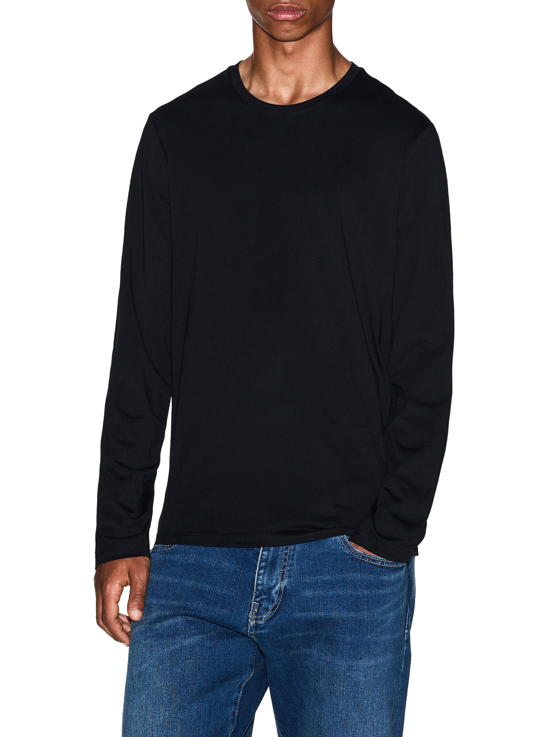 ARMANI EXCHANGE Armani Exchange T-Shirt Tinta Unita - Nero BLACK