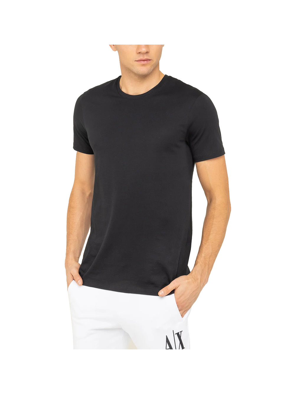 ARMANI EXCHANGE Armani Exchange T-Shirt Uomo Nero BLACK