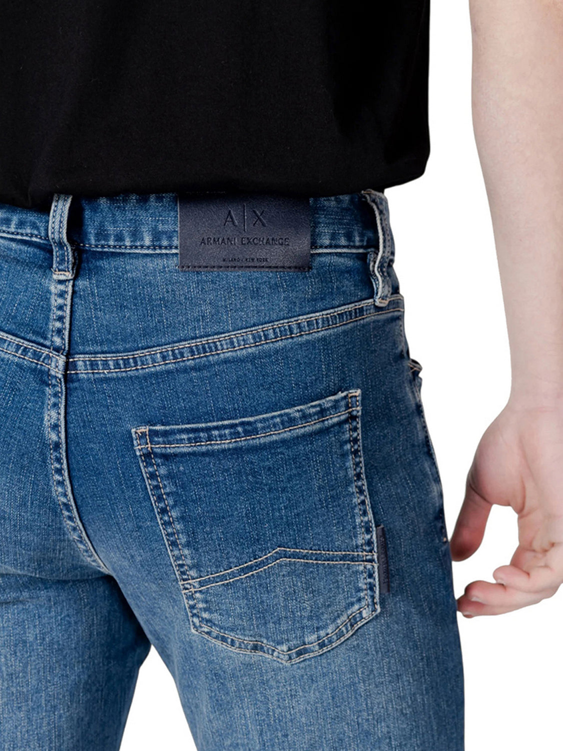 ARMANI EXCHANGE Armani Exchange Jeans 5 Pockets Uomo Blue Denim - Blu Blue Denim