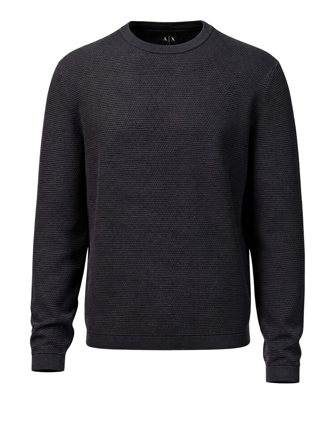 ARMANI EXCHANGE Maglione Armani Exchange Tinta Unita - Blu Licorice/Deep Navy S