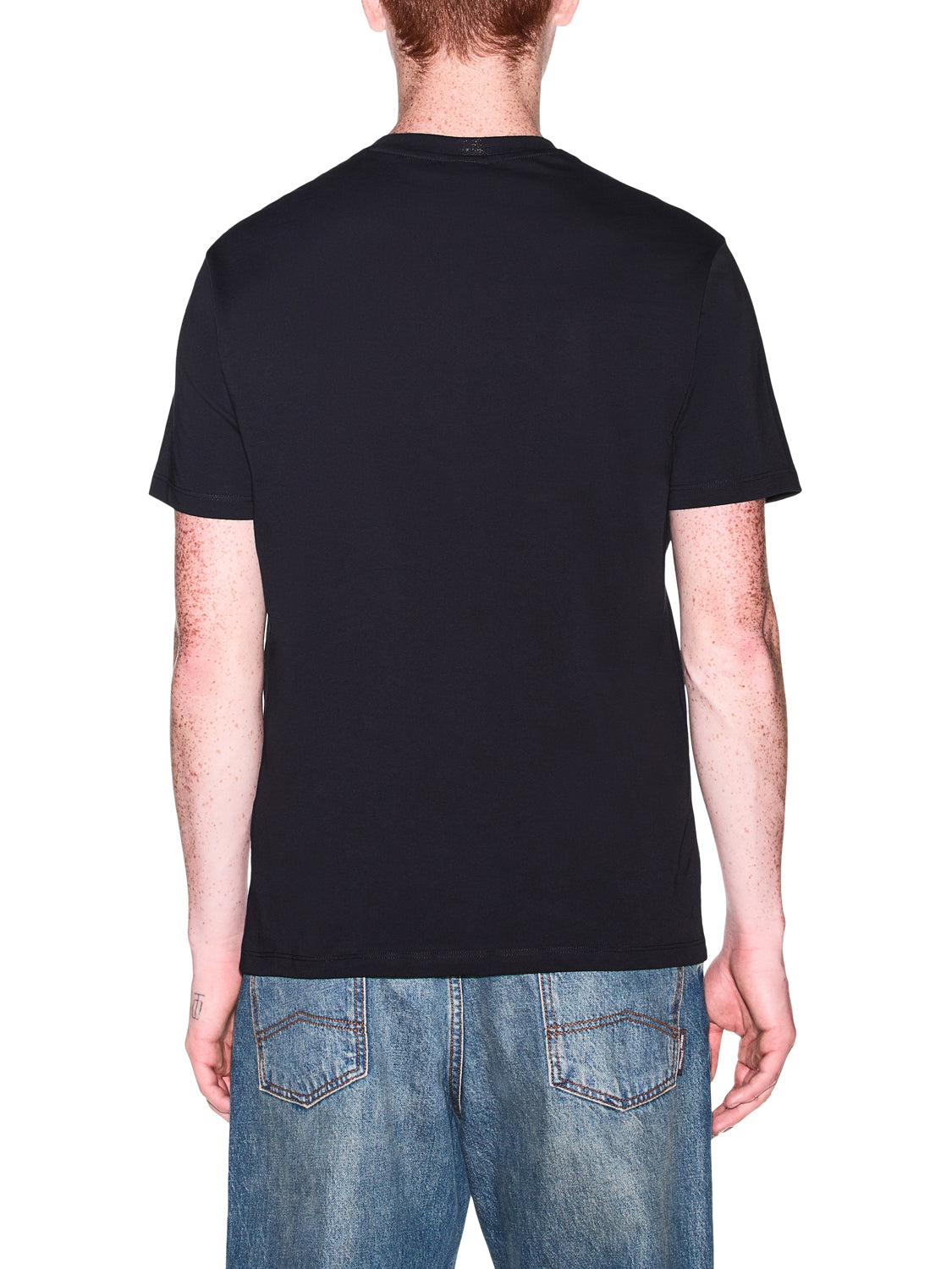 ARMANI EXCHANGE Tinta Unita T-Shirt Armani Exchange - Nero BLACK