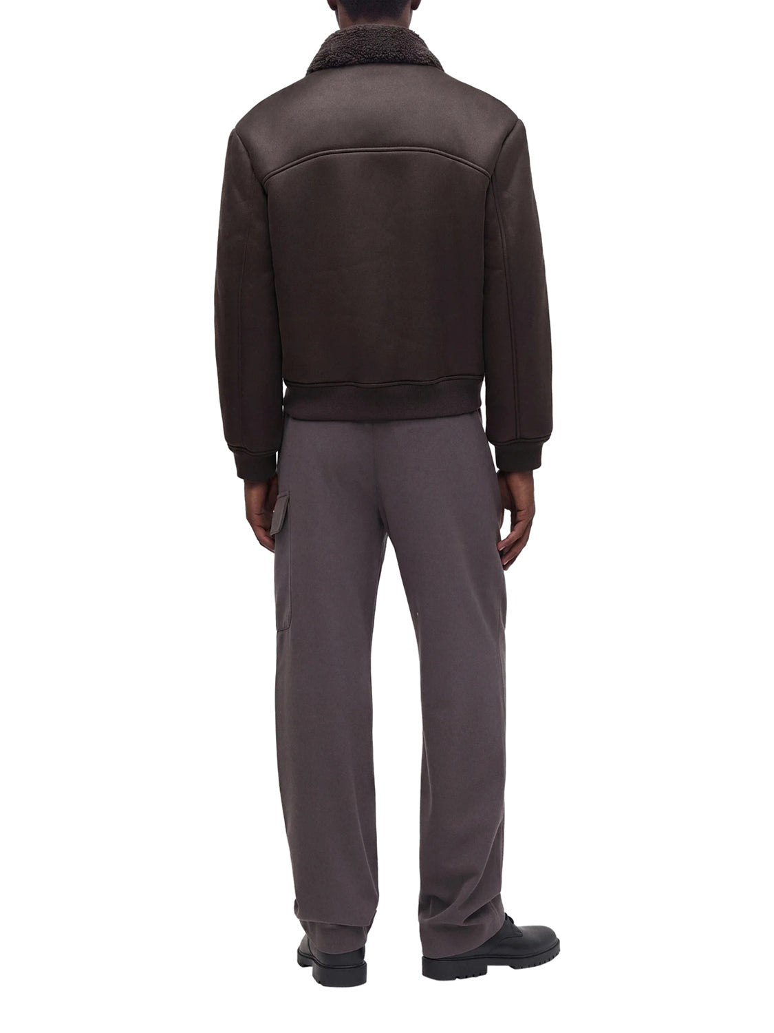 ARMANI EXCHANGE Giubbino Blouson Vestibilità Regolare - Marrone Licorice