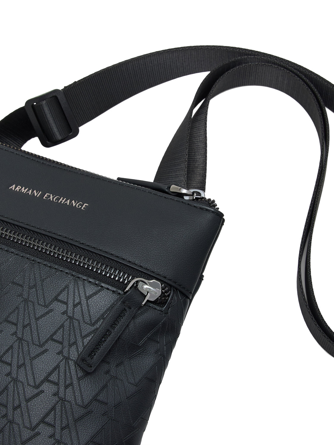 ARMANI EXCHANGE Armani Exchange Borsa A Tracolla Logo Frontale - Nero BLACK