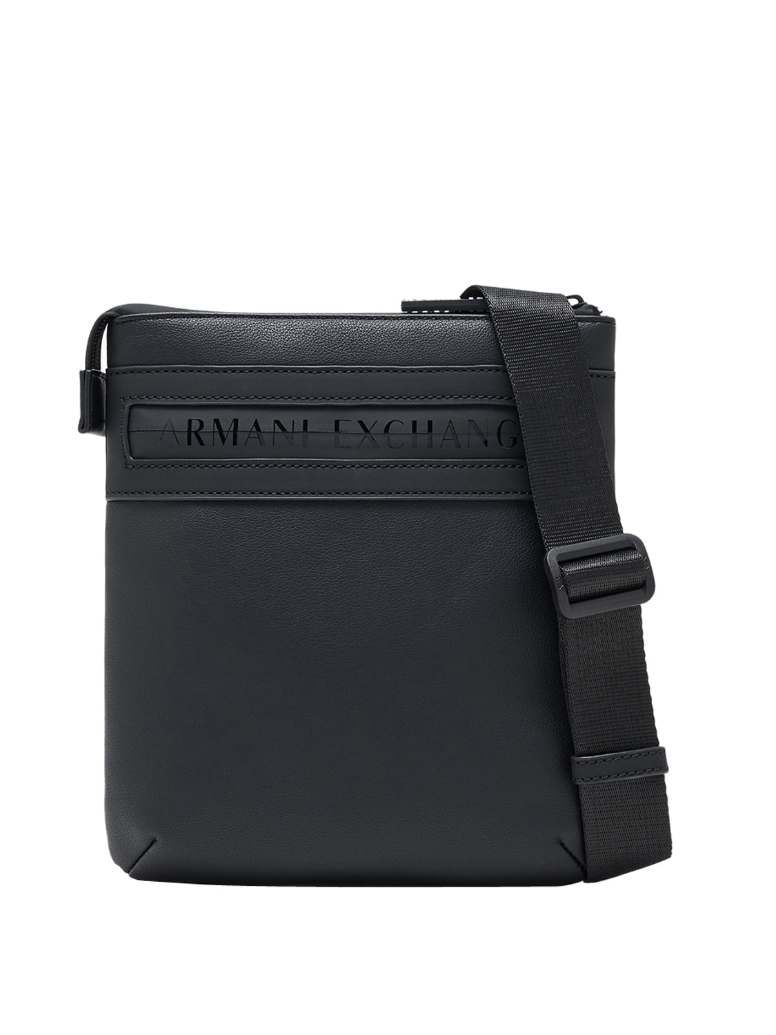 ARMANI EXCHANGE Borsa A Tracolla Armani Exchange Logo Frontale Nero Black / Black