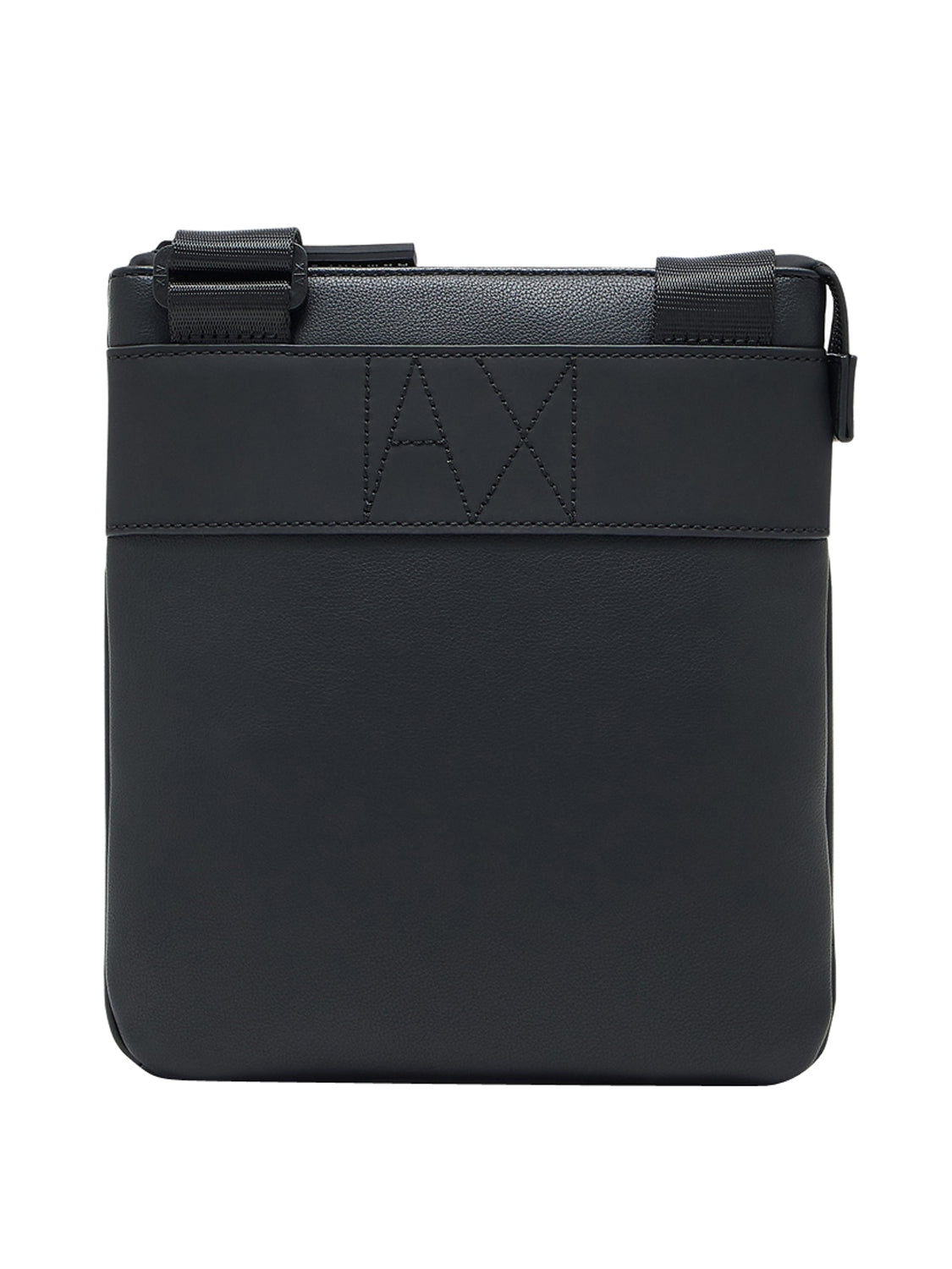 ARMANI EXCHANGE Borsa A Tracolla Armani Exchange Logo Frontale Nero Black / Black